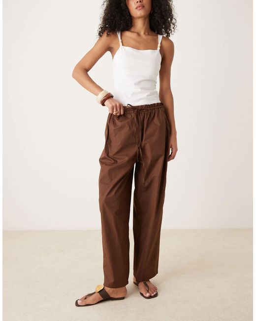 Mango Brown – baumwollhose
