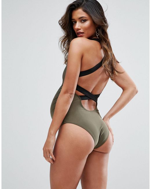 wolf and whistle maternity swimwear