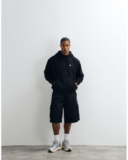 Adidas Originals Blue Fleece Hoodie