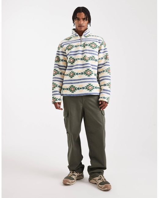 Jack & Jones – fleece-pullover in Gray für Herren