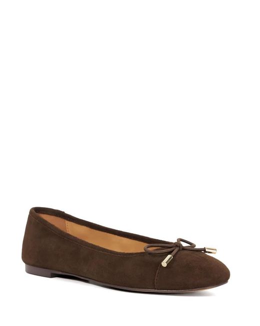 Dune Brown Highest Ballet Pumps