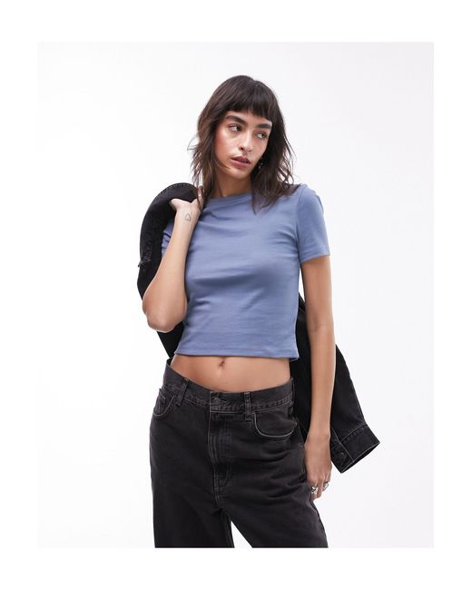 Everyday - t-shirt di TOPSHOP in Blue