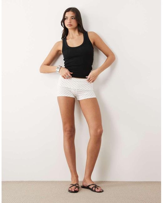 Gina Tricot Black Super Stretch Scoop Neck Tank Top
