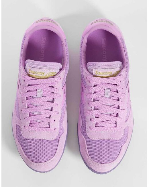 Saucony Purple Racer 80 Trainers