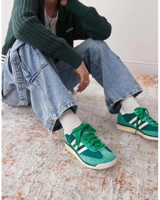 Adidas Originals Blue Sl 72 Rs Trainers