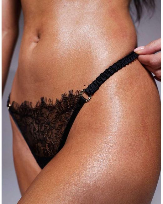 Bluebella Black Camelia Brief