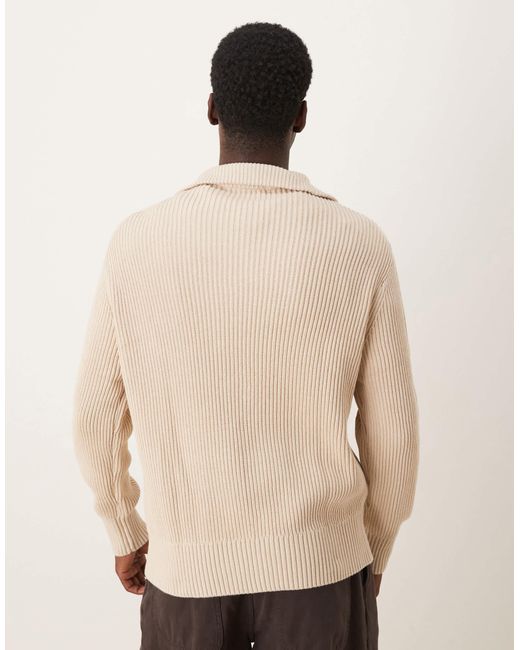 SELECTED – pullover in Natural für Herren