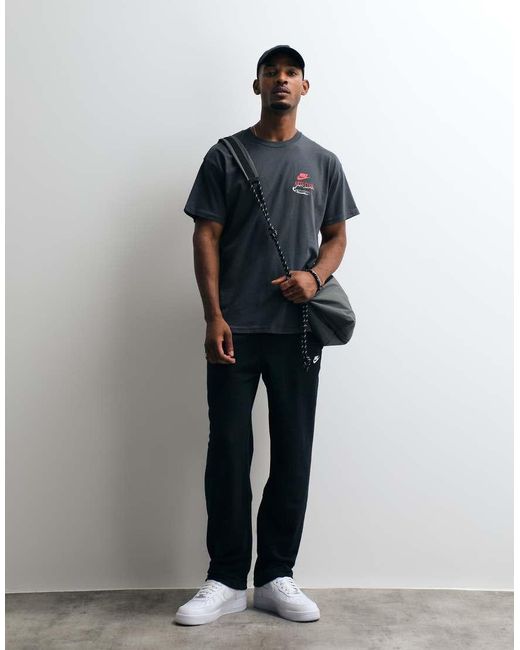 Nike Blue Arts Club Graphic T-Shirt for men