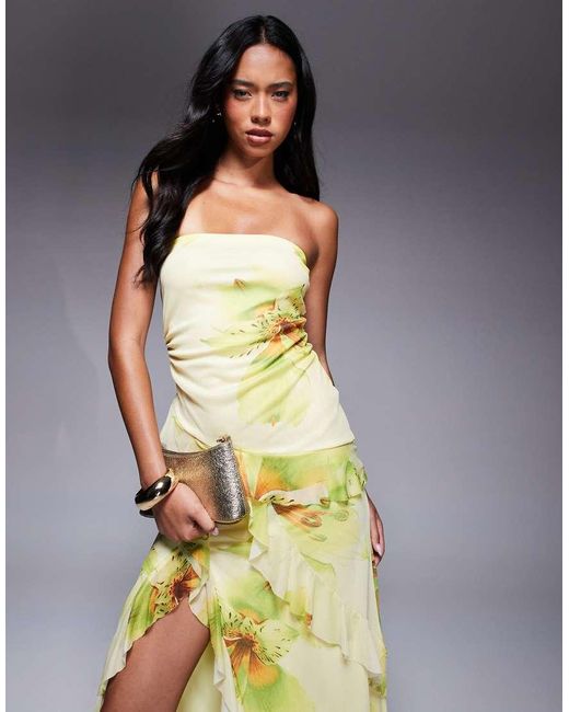 Vestito Midi A Fascia di ASOS in Multicolor