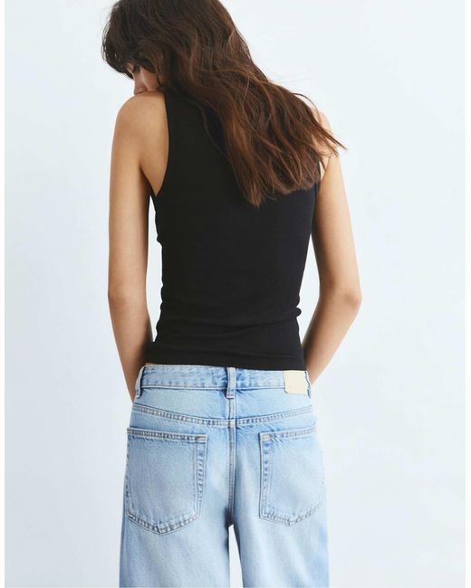 Pull&Bear Black – tanktop