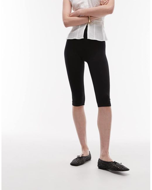 Leggings Capri Negros De Tejido Supersuave De ARKET de color White