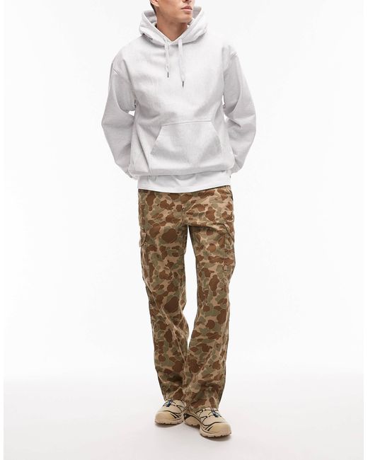 Levi's – xx – weite cargohose aus ripstop in Natural für Herren