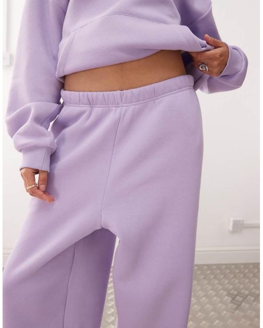 Collusion Pink Heavyweight Wide Leg joggers
