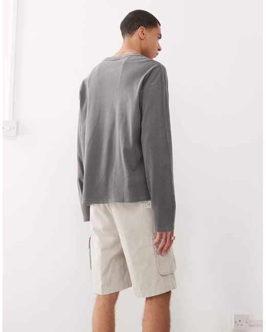 Karlkani Natural Retro Washed Cargo Shorts for men