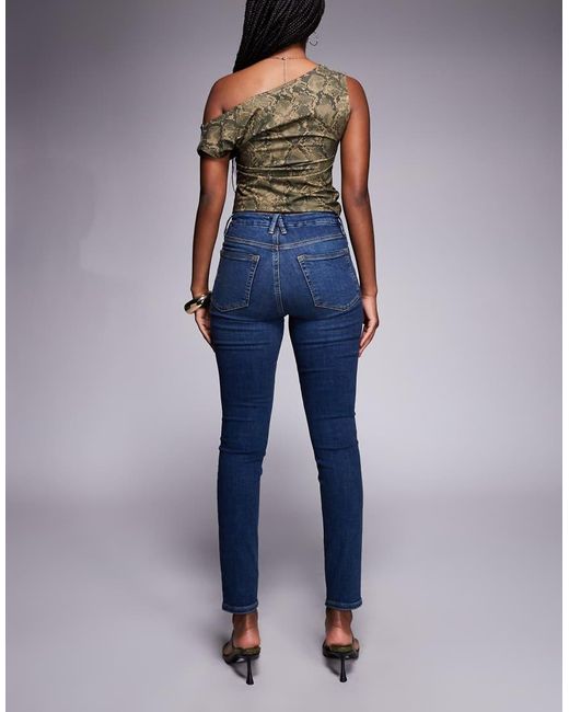 GOOD AMERICAN Blue Good Legs Skinny Jeans