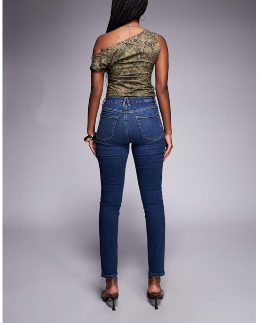 GOOD AMERICAN Blue Good Legs Skinny Jeans