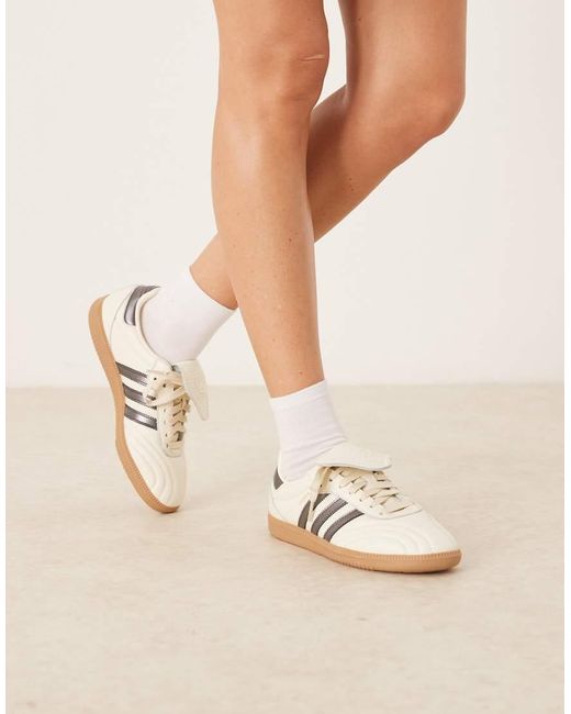 Zapatillas De Deporte Y Plateado Metalizado Samba Lt De -Blanco Adidas Originals de color Natural