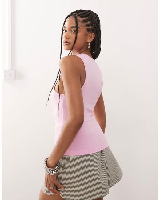 Collusion Multicolor Printed Vest Top