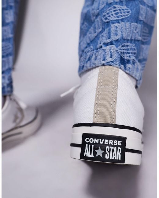 Converse White Star Player 76 Tectuff Sneakers