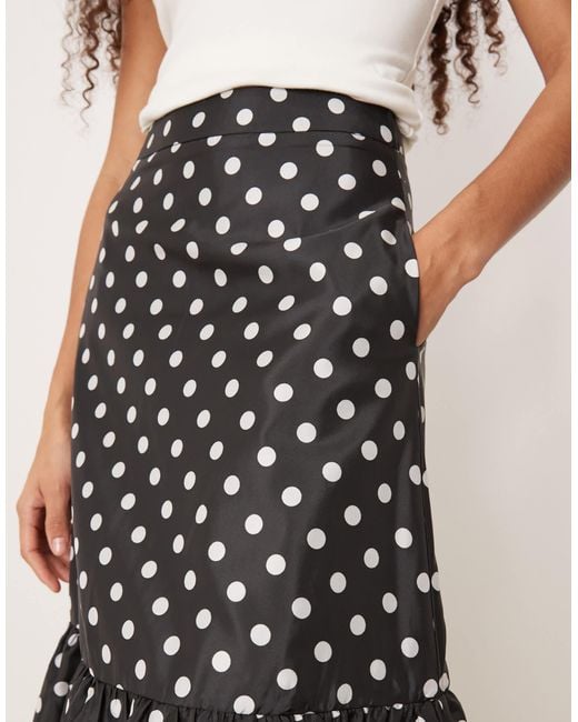 Sister Jane Natural Dream Tiered Ruffle Midi Skirt