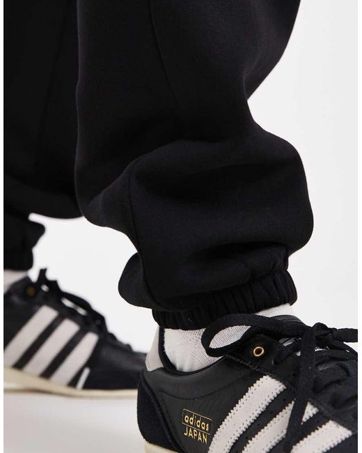 ASOS White Asos Design Tall Ultimate Cuffed Brushback jogger