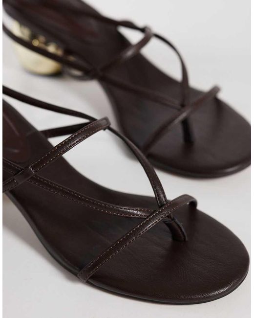 Hebe di ASOS in Metallic