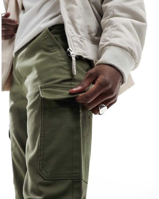 Pantalon skinny cargo - kaki ASOS pour homme en coloris Natural