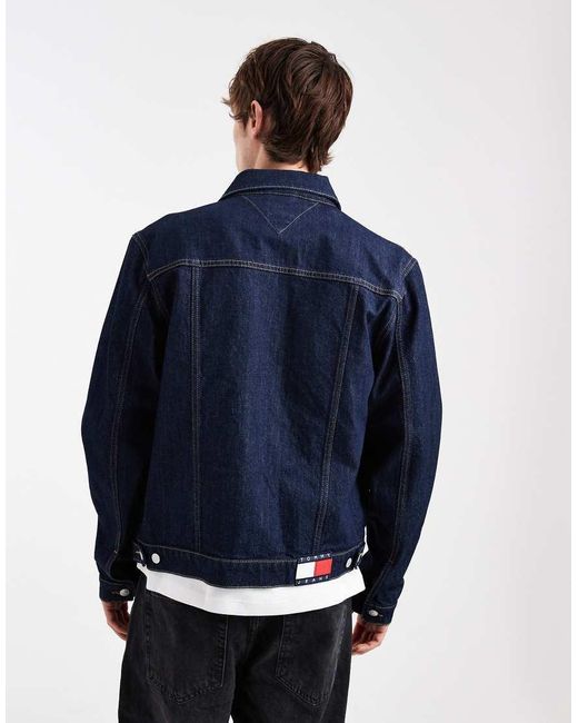Tommy Hilfiger Blue Denim Trucker Jacket for men