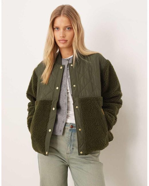 Barbour Green Wetherby Fleece
