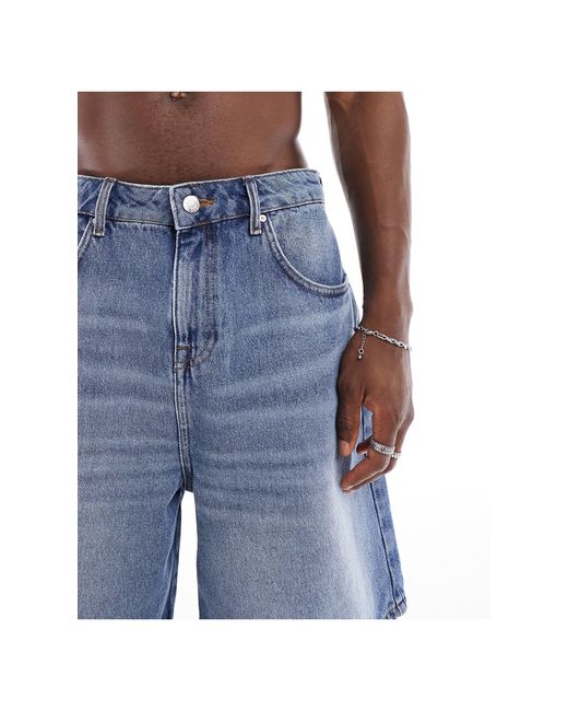 ASOS – jeans-jorts in Blue für Herren