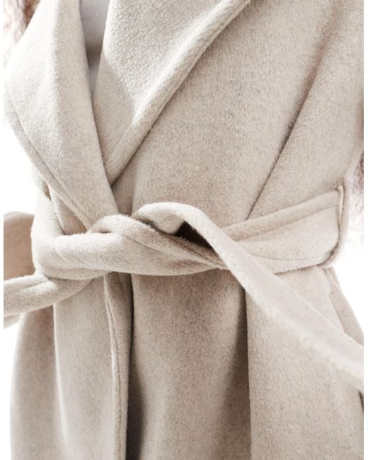 Forever New Natural – formeller maxi-wickelmantel