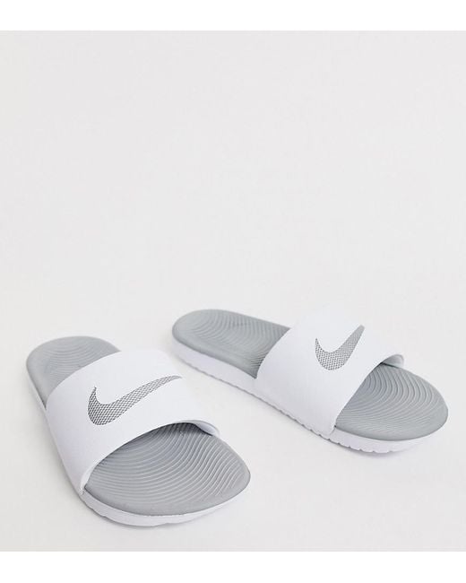 nike kawa swoosh sliders