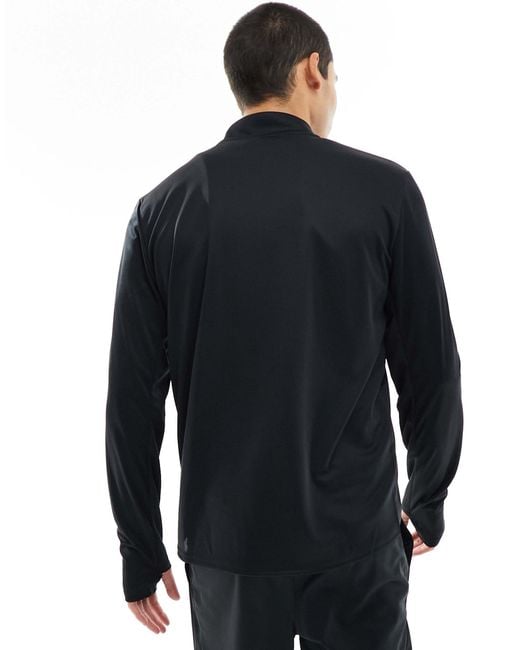 Pacer - top manches longues en tissu dri-fit à demi-fermeture éclair Nike pour homme en coloris Blue