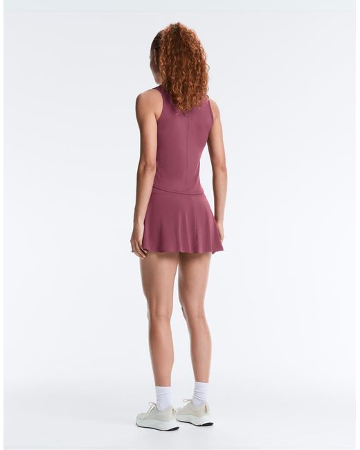 Oysho Red Compressive Skirt