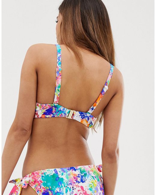 white fuller bust bikini top