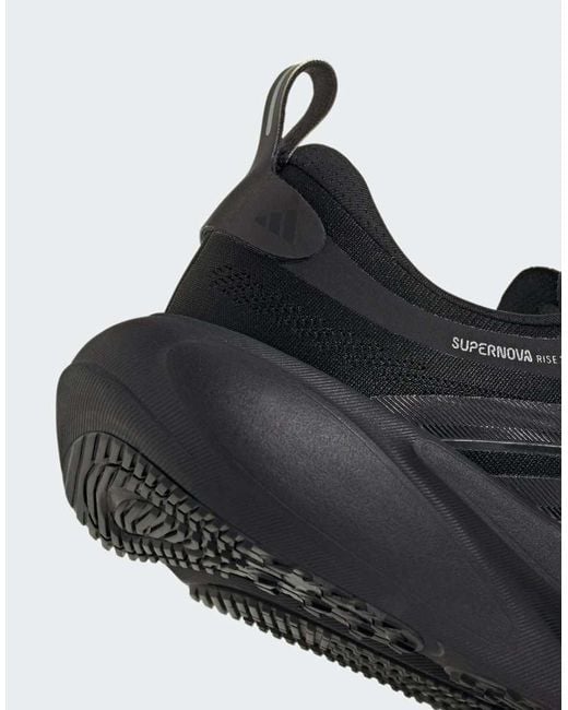 Adidas Originals Black Supernova Rise 3 Gtx Running Shoes