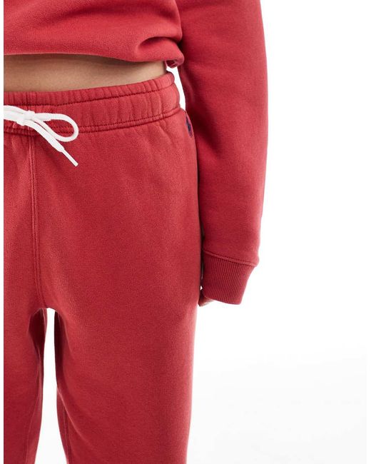 Polo Ralph Lauren Red Logo Trackies