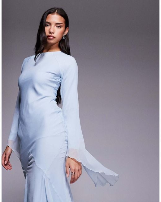 aster maxi dress Women's Aster Dress, Blue