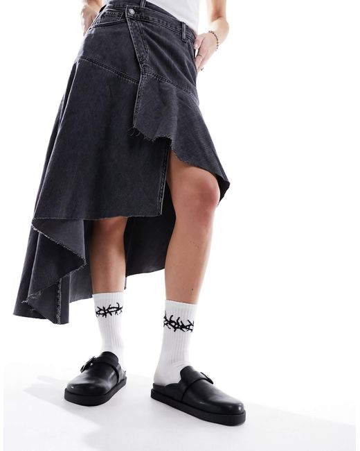 Pull&Bear White – clogs