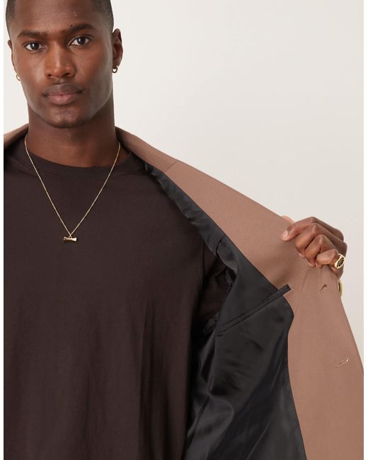 Veste ASOS pour homme en coloris Brown