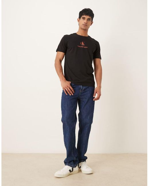Calvin Klein Black Shadow Logo T-shirt for men