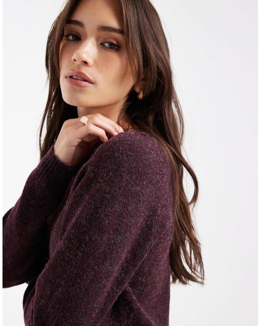 Vero Moda Purple – strickpullover