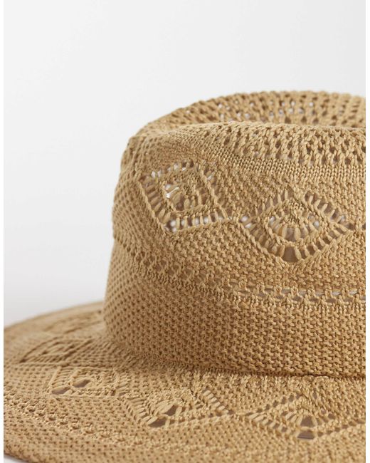 Chapeau Accessorize en coloris Natural