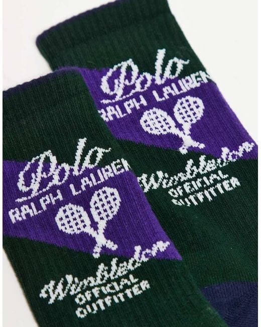 Polo Ralph Lauren Wimbledon Capsule in het Blue voor heren