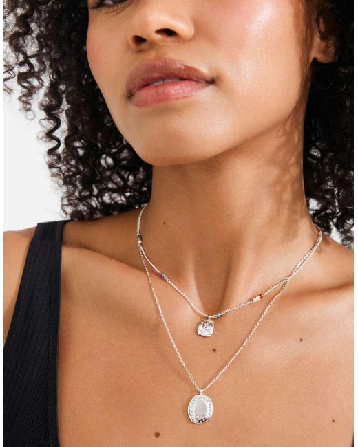 Pilgrim White Here Necklace