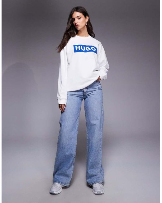 HUGO Blue Classic Crew Sweats