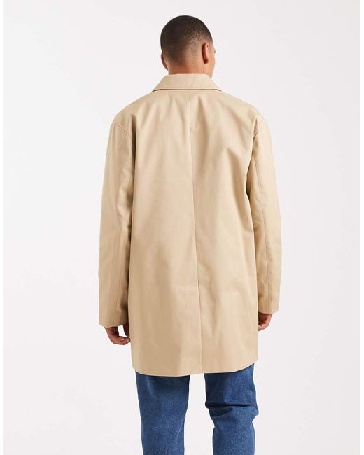 ASOS Jas in het Natural voor heren