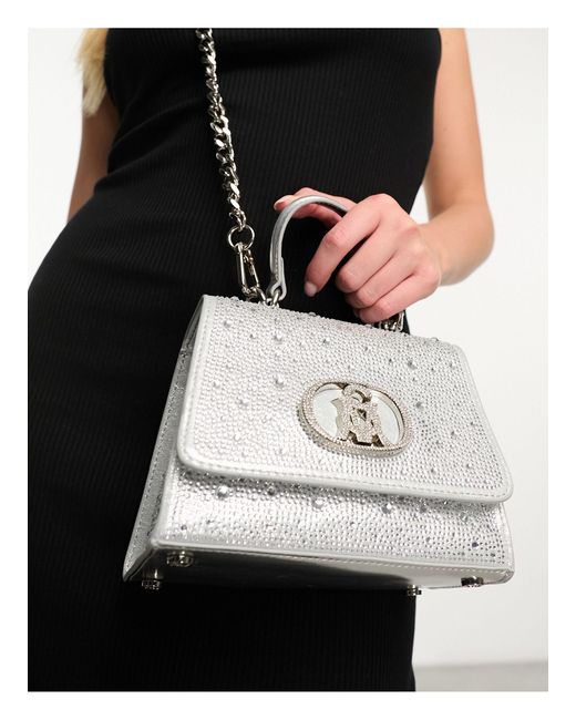Embellished cross body bag hot sale
