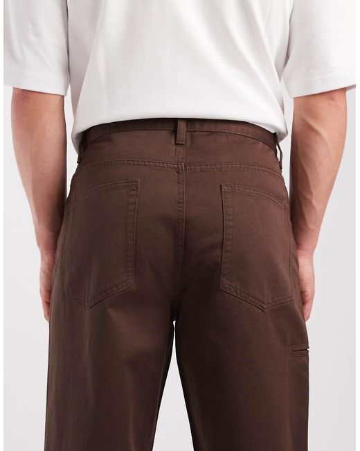 ASOS Black baggy Pants for men