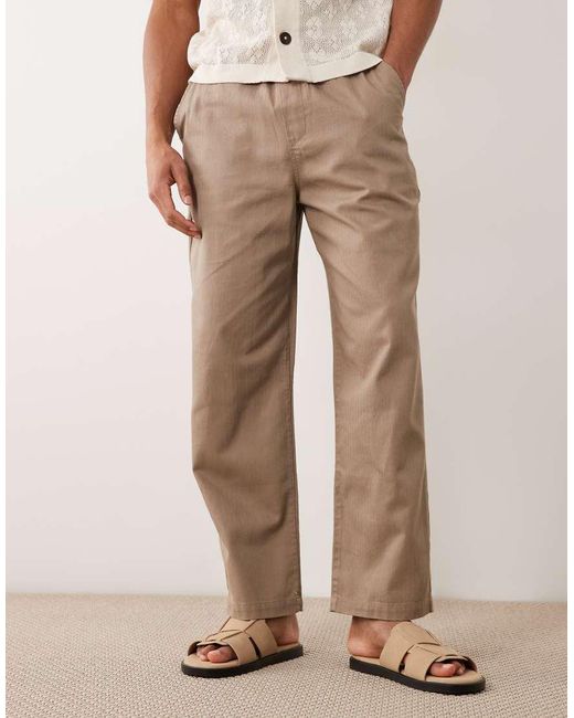 Greenport Farah de hombre de color Natural